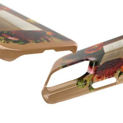Floral Book Slim Case - Stylish Phone Cover for Book Lovers