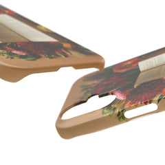 Floral Book Slim Case - Stylish Phone Cover for Book Lovers