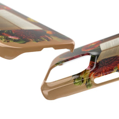 Floral Book Slim Case - Stylish Phone Cover for Book Lovers