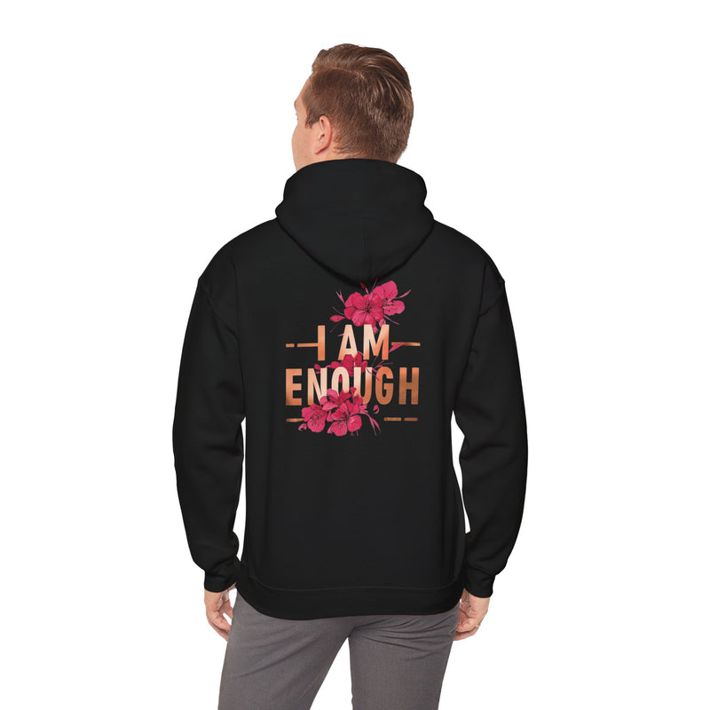 Floral Sweatshirt - I am enough Women's Men's Hoodie