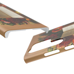 Floral Book Slim Case - Stylish Phone Cover for Book Lovers