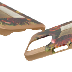 Floral Book Slim Case - Stylish Phone Cover for Book Lovers