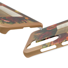 Floral Book Slim Case - Stylish Phone Cover for Book Lovers