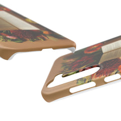 Floral Book Slim Case - Stylish Phone Cover for Book Lovers