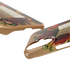Floral Book Slim Case - Stylish Phone Cover for Book Lovers