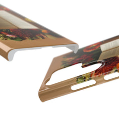 Floral Book Slim Case - Stylish Phone Cover for Book Lovers