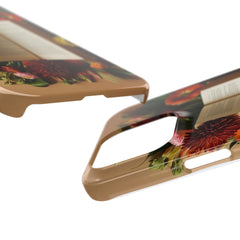 Floral Book Slim Case - Stylish Phone Cover for Book Lovers