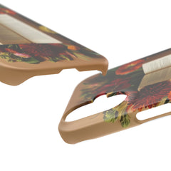 Floral Book Slim Case - Stylish Phone Cover for Book Lovers