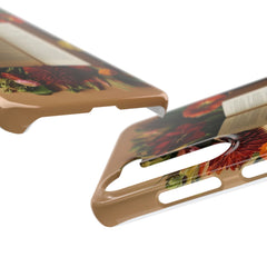 Floral Book Slim Case - Stylish Phone Cover for Book Lovers