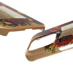 Floral Book Slim Case - Stylish Phone Cover for Book Lovers